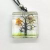 Colar de Flor quadrado