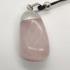 Colar de Cristal Quartzo Rosa